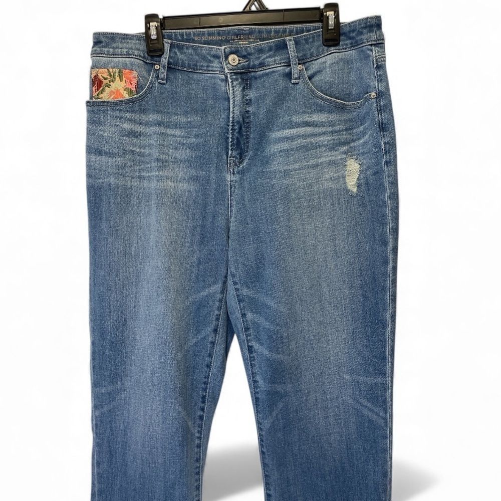 Chico’s slim leg ankle Denim Women's Jeans size 2.5R - Picture 2 of 6